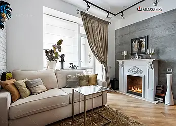 Біокамін в корпусі Алаід Style К-C1 GlossFire