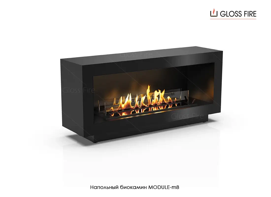 Підлоговий біокамін Module-m8 GlossFire
