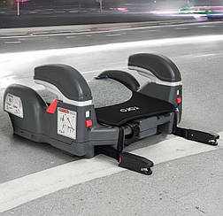 Дитячий бустер із ізофіксом El Camino ME 1144 RORO Isofix dark gray