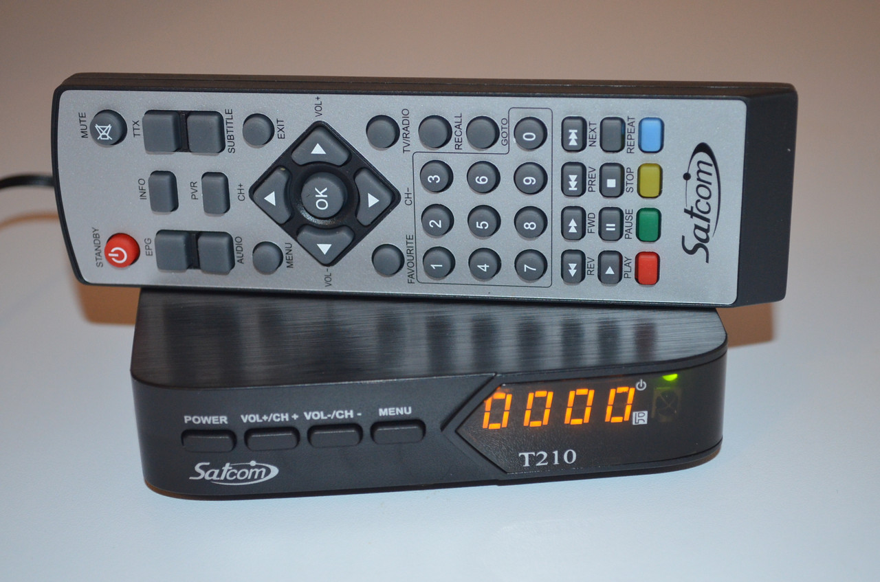Satcom T210 HD — DVB-T2 Тюнер Т2 