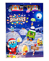 Шоколад молочний фігурний з Адвент-календарем Nestle Smarties Santa Stop Here, 193,9 г (8000300407884)