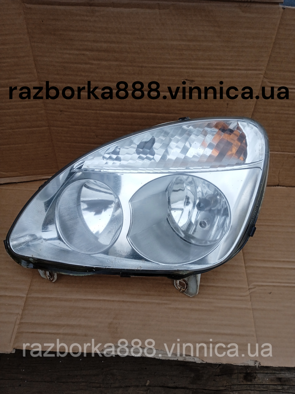 Фара Ліва Газель Газель Газ 3302 нового зразка (крапелька) б у.