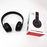 Бездротові навушники Bluetooth Wireless Headset P47 Black Гарнітура для ПК, телефону OD-224 з мікрофоном, фото 5