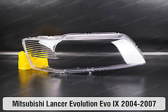 Скло фари Mitsubishi Lancer Evolution Evo IX (2004-2007) праве