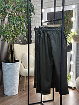 Шикарні жіночі штани, тканина "Еко-Шкіра" 46, 48, 50, 52, 54, 56 розмір 46, фото 5