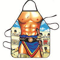 Фартух з тілом для чоловіків 75 на 60 см різнобарвний