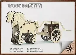 Конструктор із фанери Wooden City Колесниця Да Вінчі (Chariot Da Vinci)