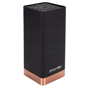 Підставка для ножів 18см чорний мармур/сірий мармур/білий мармур 7628 KAMILLE