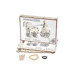 Конструктор із фанери Wooden City Римська Коліщанка (Roman Chariot)