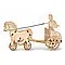 Конструктор із фанери Wooden City Римська Коліщанка (Roman Chariot), фото 3