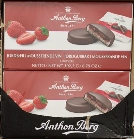 Цукерки з алкоголем Anthon Berg 172/192 г.