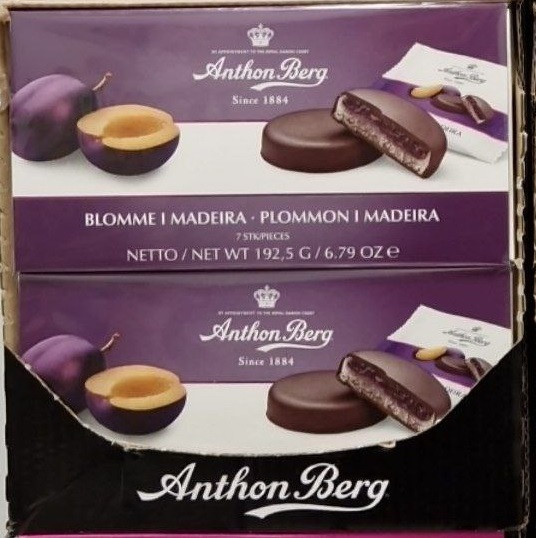 Цукерки з алкоголем Anthon Berg 172/192 г.
