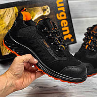 Кросівки захисні шкіряні з металевим підноском робоче спецвзуття демісезонне безпечне ударостійке польща