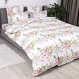 Комплект постільної білизни українського виробника ТМ Теп бавовна Soft Dreams Floral Dream, фото 5