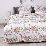 Комплект постільної білизни українського виробника ТМ Теп бавовна Soft Dreams Floral Dream, фото 7