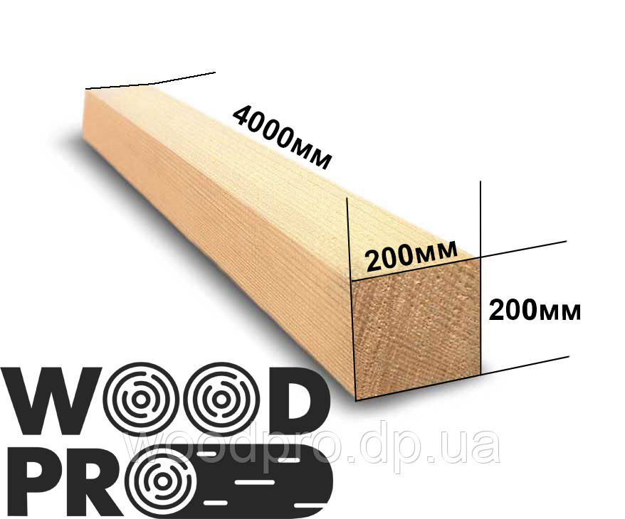 Брус 200х200х4000