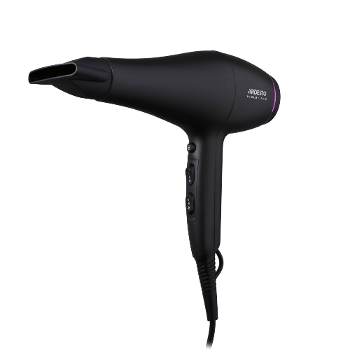 Фен 1850-2200W (2 швидкості/3 темпер.режими/дифузор) чорний HD-Y222PRO Violet PRO Ardesto, фото 1