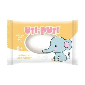 Мило дитяче Уті-Путі з екстрактом алое віра флоупак СЛОНЕНЯ 75 г