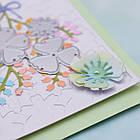 Ніж для створення вирубки із картону Квіти NOZ053, фото 2