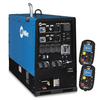Зварювальний генератор Miller Big Blue® 800 Duo Air Pak з бездротовим інтерфейсом управління