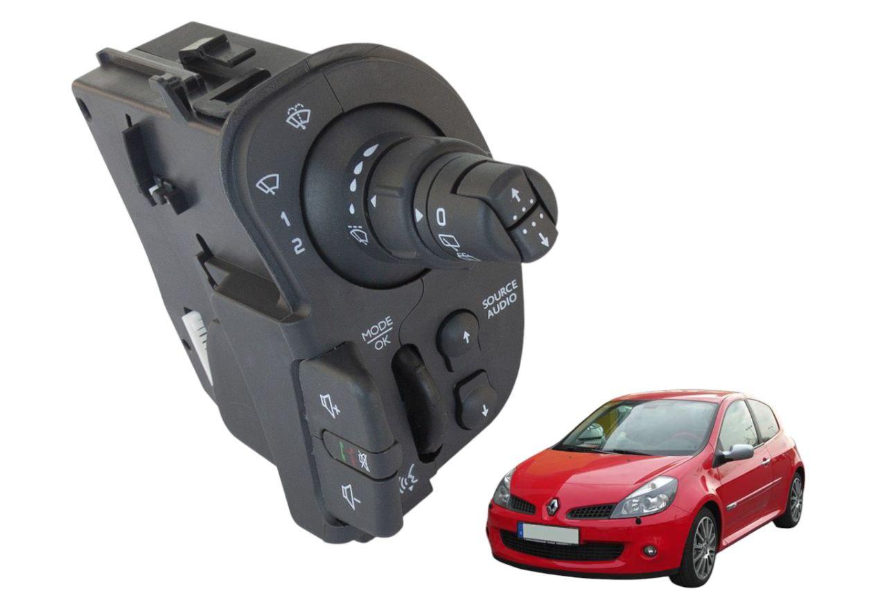 Підрульовий перемикач правий + Bluetooth Renault Clio 3 2005-2014 (8201590631)