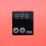 Ролик для преса з дисплеєм, від USB, Червоний / Тренажер для преса / Колесо для преса / Тренажер для живота, фото 9