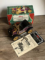 Винтажный заводной жестяной автомобиль Schuco Oldtimer Renault 6 EV/1911 Voiturette W. Germany DBGM