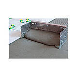 Гребінка для клею 10мм (нержавіюча сталь) (2114nova), фото 3