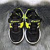 Кросівки дитячі для дівчинки або хлопчика С.Луч чорні текстильні з сіткою 5648, фото 8