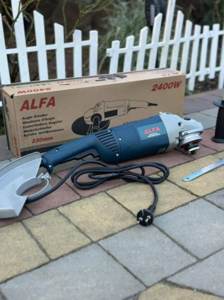 Болгарка AL-FA AG230-24 2400 Вт 230 мм
