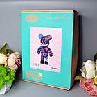 Конструктор Magic Blocks у вигляді ведмедика Bearbrick Jinx, 3D конструктор 40,5 см, фото 4