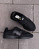 Чоловічі кросівки New Balance 327 total black Нью Баланс чорні спортивні демісезонні весняні замшеві нейлонові, фото 4