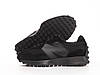 Чоловічі кросівки New Balance 327 total black Нью Баланс чорні спортивні демісезонні весняні замшеві нейлонові, фото 7