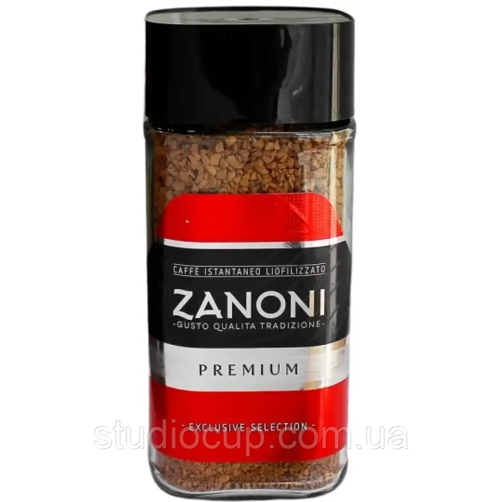 Кава розчинна Zanoni Premium 200 г