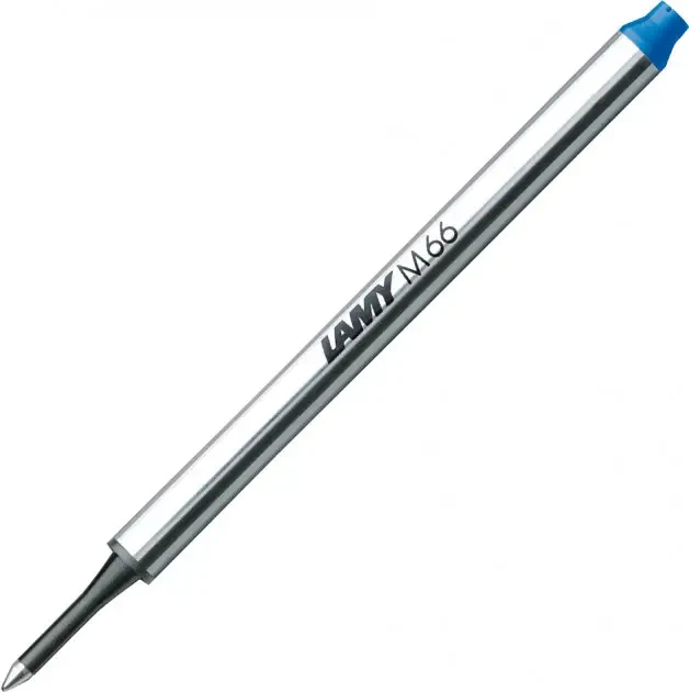 Стрижень для ролерів без ковпачка Lamy M66 B синій (1625078)