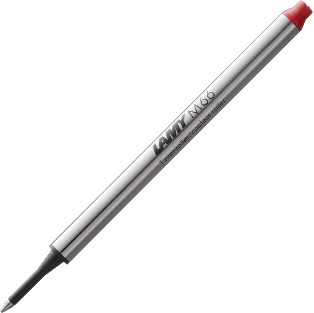 Стрижень для ролерів без ковпачка Lamy M66 M червоний (1605756)