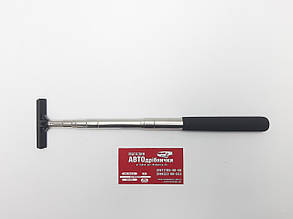 Скребок телескопичний з гумкою для згону води 21-98 см Steel Power