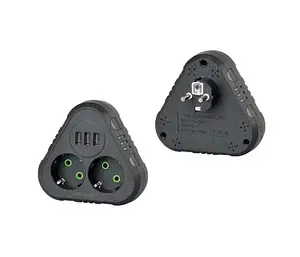 Мережевий розгалужувач Voltronic F202 Black