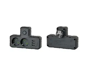 Мережевий розгалужувач Voltronic F302 Black