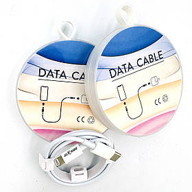 Кабель ТПС-Лайтинг для передавання даних і швидкого заряджання 120 W 6 A Globus Data Cable USB Type-C to Lightning 1 м