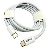 Кабель Type-C-Type-C Globus для швидкого заряджання 120 W 6 A Data Cable USB-C to USB-C кабель для передавання даних, фото 2