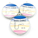 Кабель Type-C-Type-C Globus для швидкого заряджання 120 W 6 A Data Cable USB-C to USB-C кабель для передавання даних, фото 3