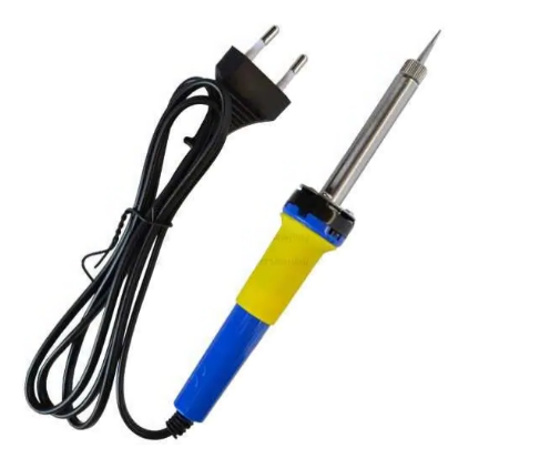 Паяльник ZD-200C 40W, 220V, ніхромовий нагрівач, жало C1, фото 1