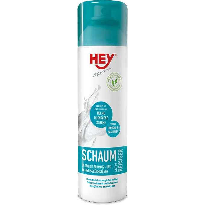 Очищення шкіри, пластику (сумки, шоломи) HeySport Foam Cleaner 250ml (20660000)
