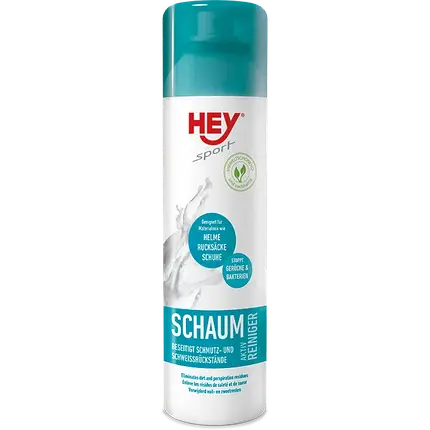 Очищення шкіри, пластику (сумки, шоломи) HeySport Foam Cleaner 250ml (20660000), фото 1