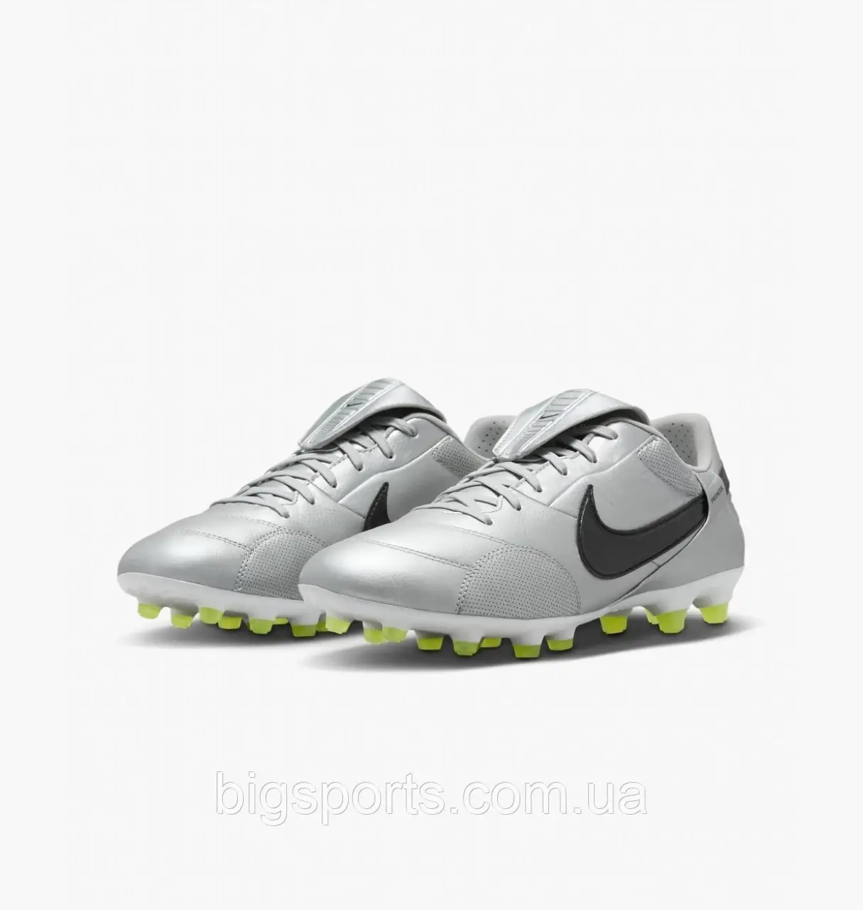 Футбольні Бутси унісекс Nike Nikepremier 3 Firm-Ground Soccer Cleats Metallic (арт. AT5889-004)