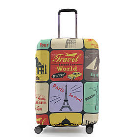 Чохол для валізи Польща середній М (дайвінг) подорож//Fly 281-24