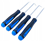 Набір шил та гачків для слюсарних робіт 4 од. Silver S10878, фото 3