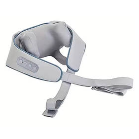 Масажер ударний для шиї та плечей RIAS Massager Shoulder Neck Neck SF-L9 акумуляторний з підігрівом 10W