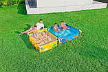 Басейн дитячий із пісочницею Bestway 561cf, каркасний 213х122х30,5 см., фото 6